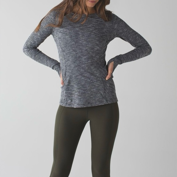 lululemon athletica Tops - Lululemon Like New Women’s Kano Catch Me Long Sleeve Shirt
